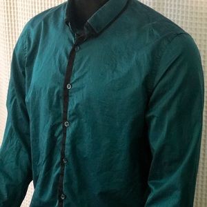 Guess Slim Fit Button Front Long Sleeved Shirt